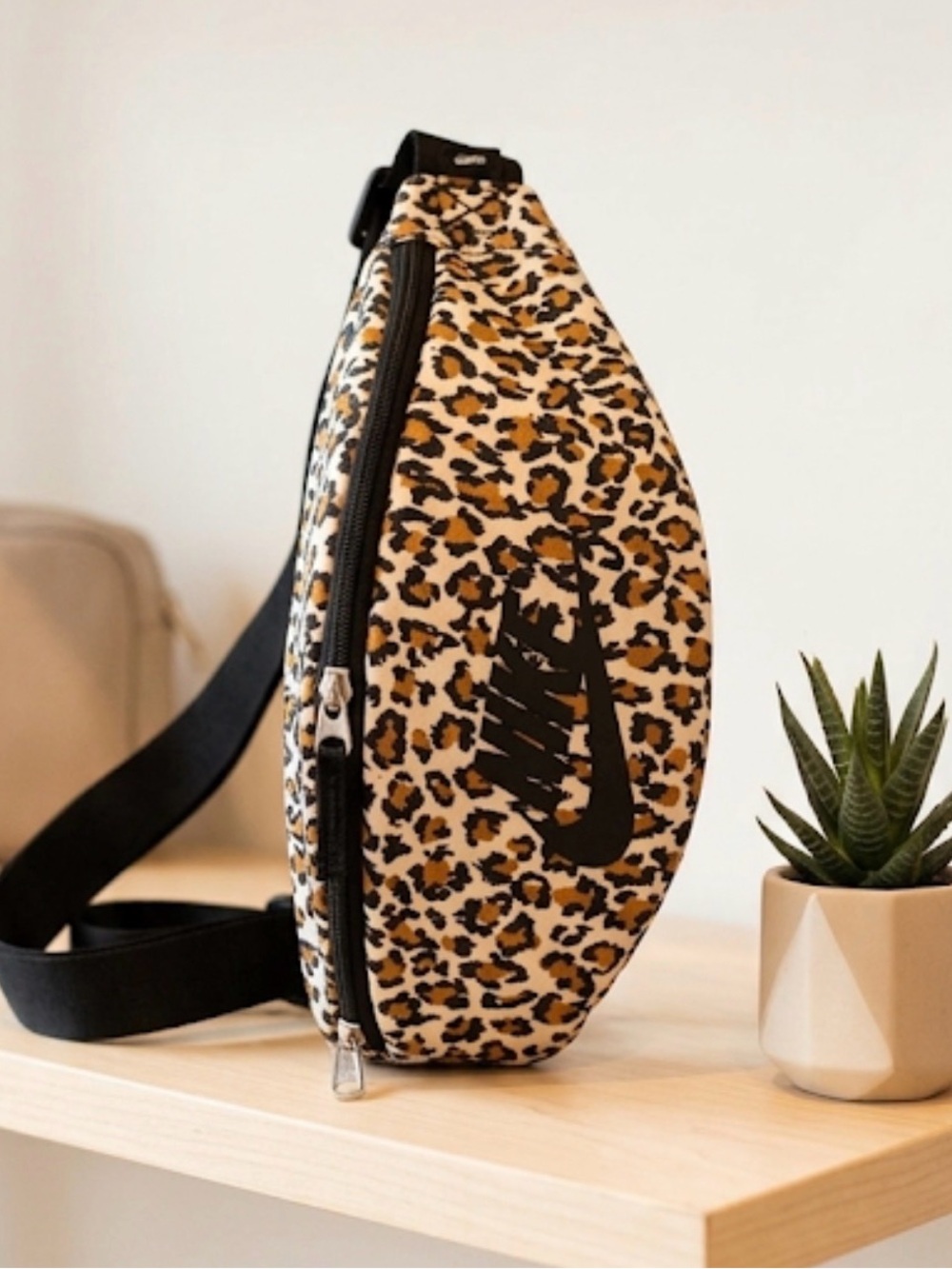 Nike Leopard Print Cross body bag